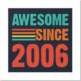 Vintage Awesome Since 2006 Posters and Art